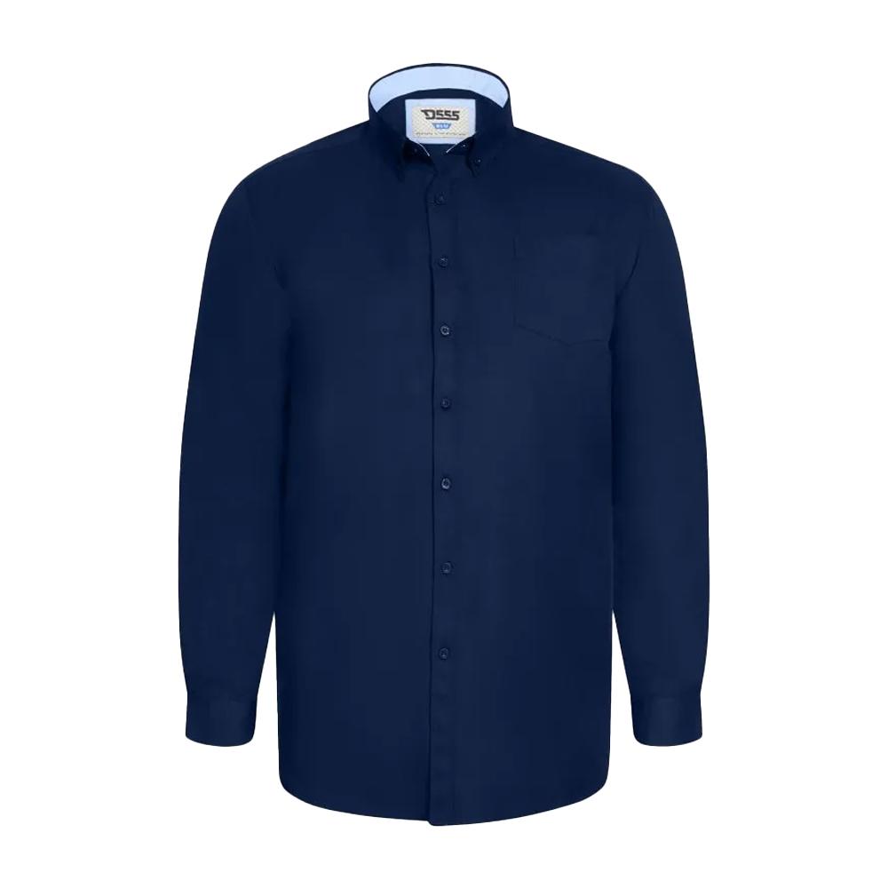 Duke Mens D555 Richard Oxford Tall Long-Sleeved Shirt