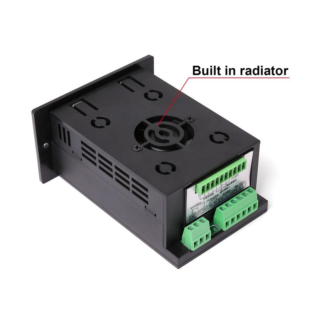 750W/1500W RS485 MCU Single Phase Input Simple Frequency Converter VFD Driver Miniature Frequency Converter Three-Phase Motor