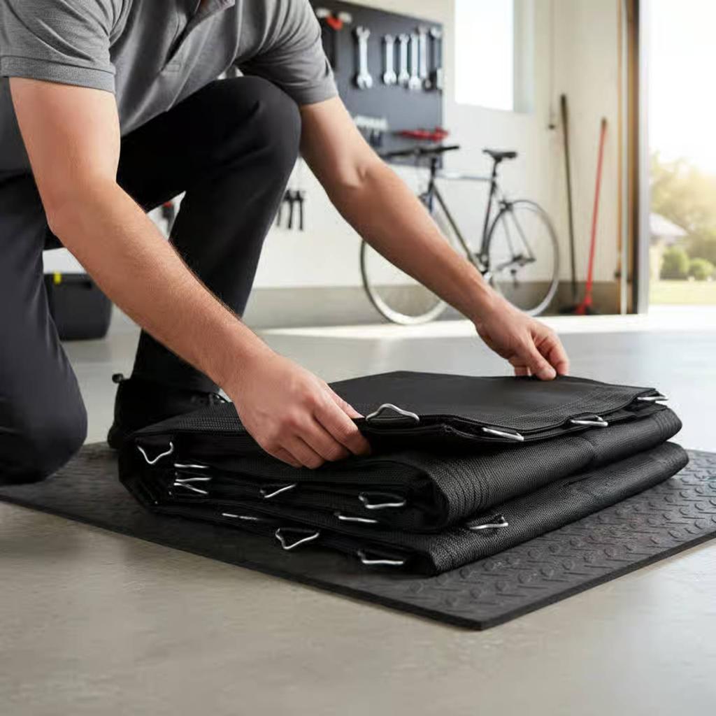 Trampoline Protective Barrier Elastic Trampoline Mesh Net Sports Equipment Wholesale Tear-Resistant For Indoor
