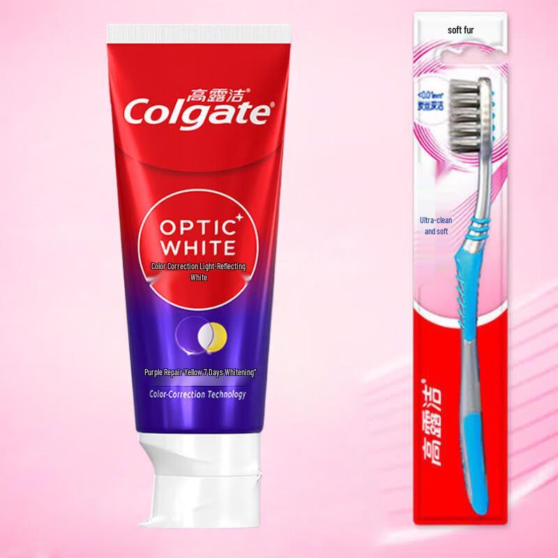 

Colgate Color Correcting Whitening Toothpaste & Toothbrush Set