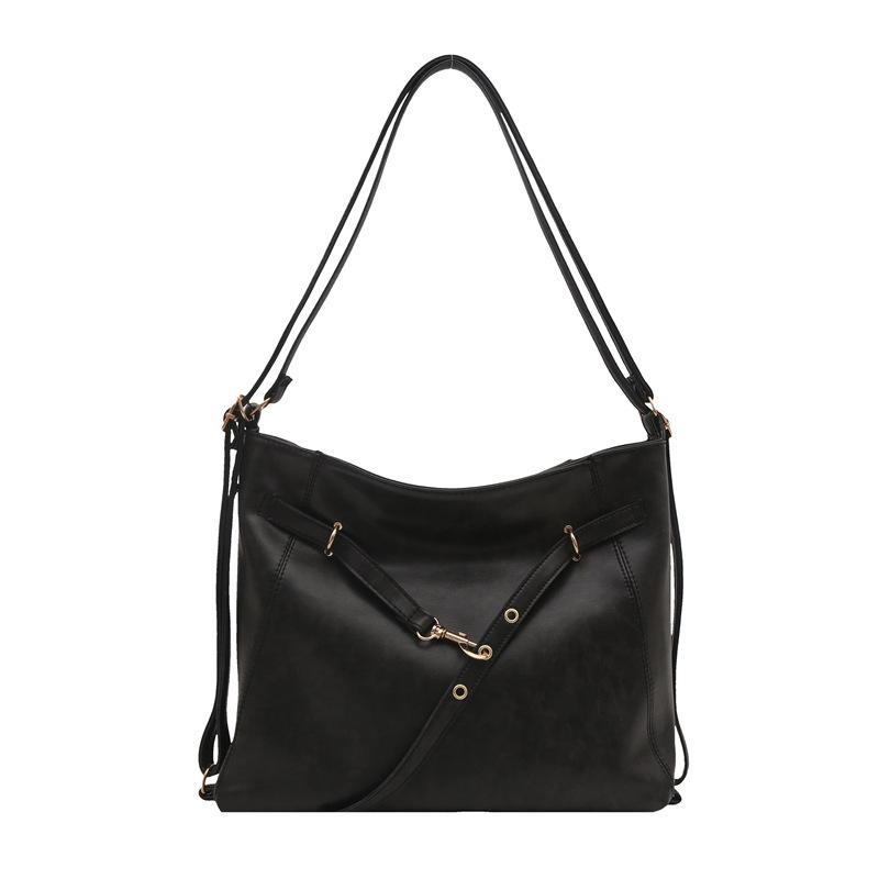 Multifunctional Messenger Bag, Women'S Autumn Retro Backpack, Shoulder Bag, Large-Capacity Shoulder Bag.