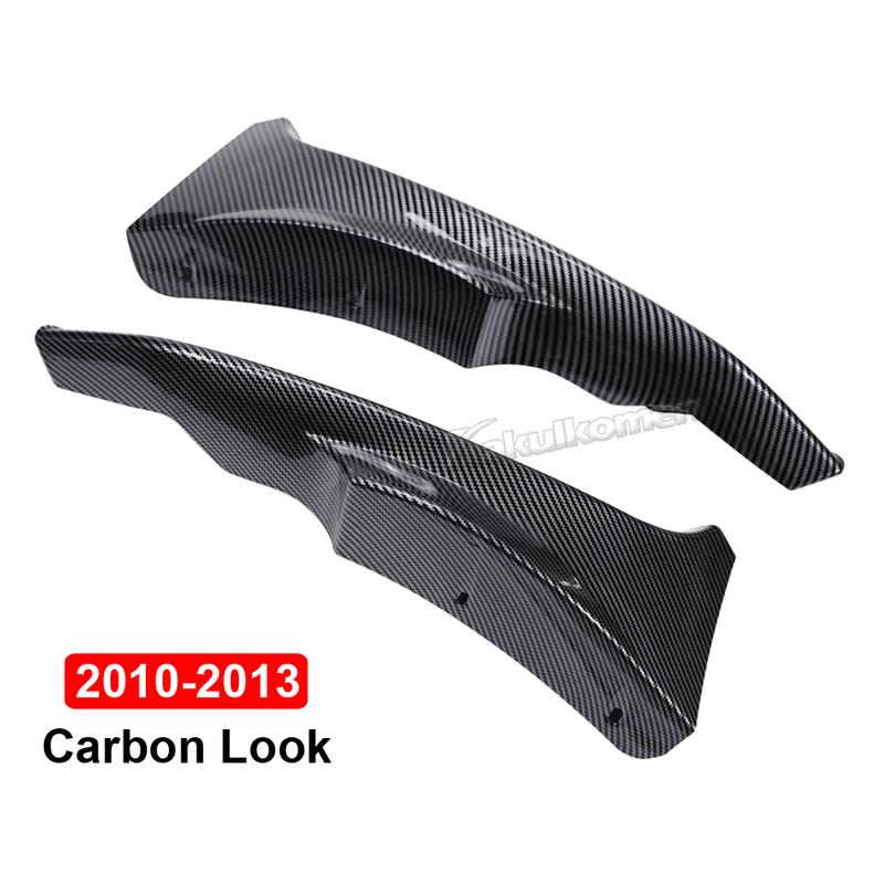 Front Bumper Lip Body Kit For BMW 3 Series E92 E93 M3 M-Tech 2006-2009 2010-2013 Fog Lamp Cover Trim Front Canards Splitter