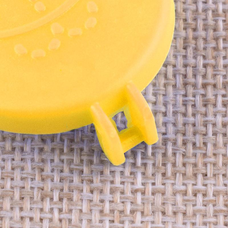1488251 2S6117632AD Yellow Windscreen Washer Bottle Cap Cover Fit For Ford Fiesta MK6 2001-2008