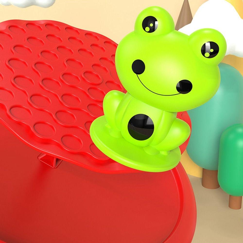 Parent-child Fun Frog Balance Tree Educational Balancing Board Puzzle  For Kids