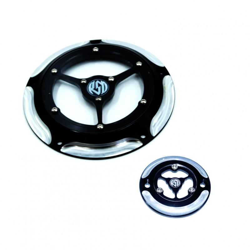 Harley XL883 1200 X48 72 Clutch Cover Clear Engine Side Motorcycle Modification