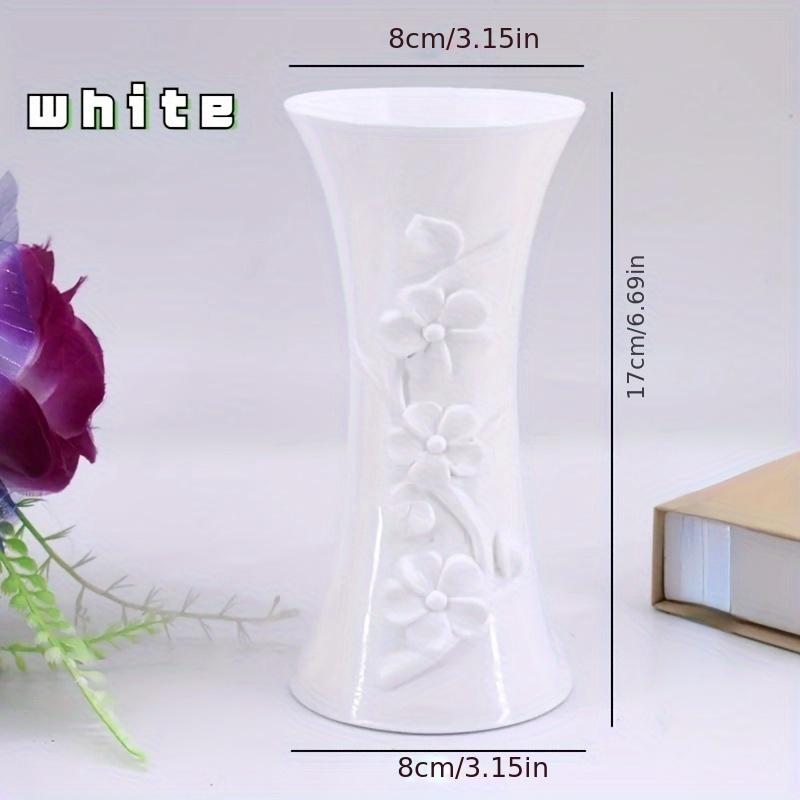 3D Plum Blossom Vase Flower Basket Plastic Vase multi-color handicraft home simulation flower arrangement utensils