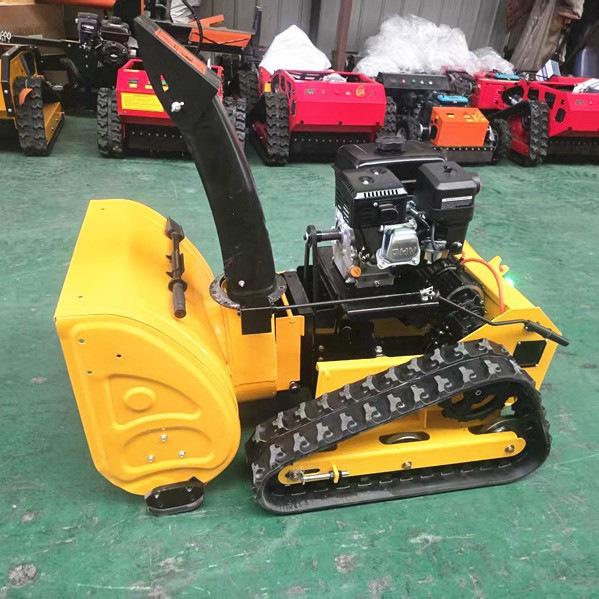Smart Remote Control Snow Removal Machine for Household and Road Use
