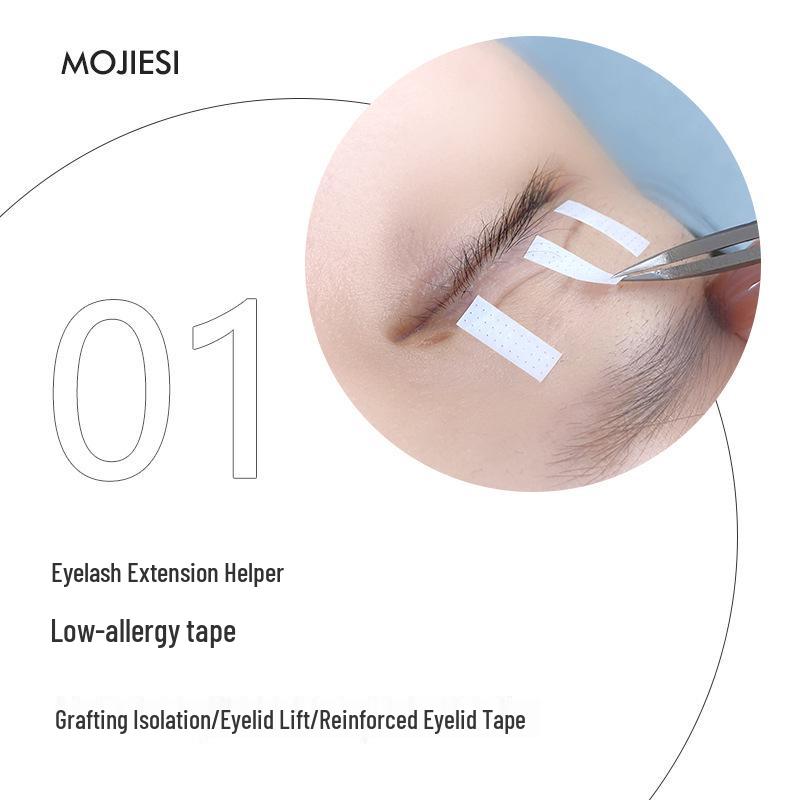 Breathable False Eyelash Tape with Holes for Lash Salons - Japanese Style Lifting and Isolation Eye Patch