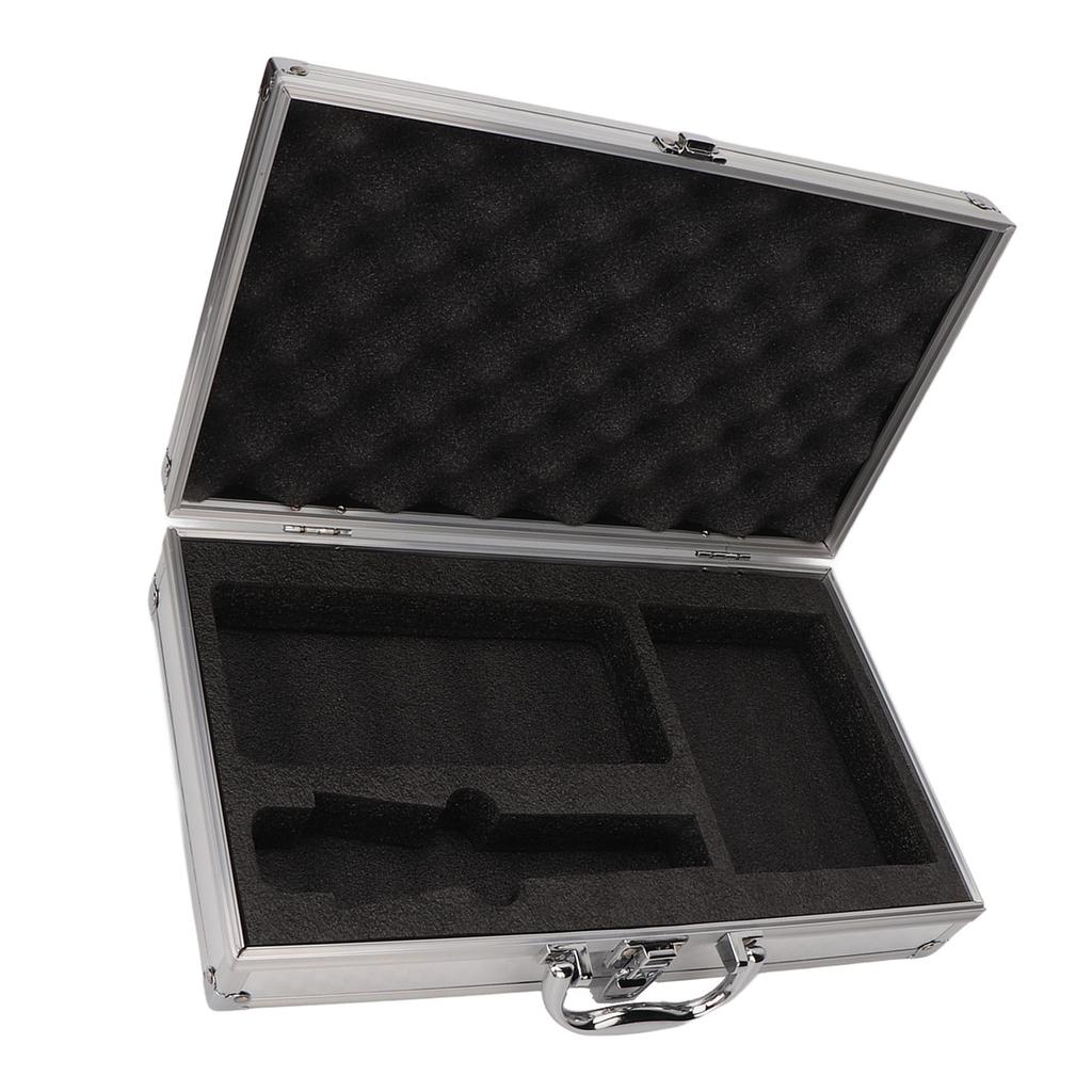Multifunction Storage Box Large Capacity Buckle Closure Aluminum Tools Organize Case