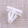 100Pcs Rocker Panel Moulding Clip Retainer White Fit for Buick Cadillac DeVille Auveco Chevrolet Lumina 25693852 19822