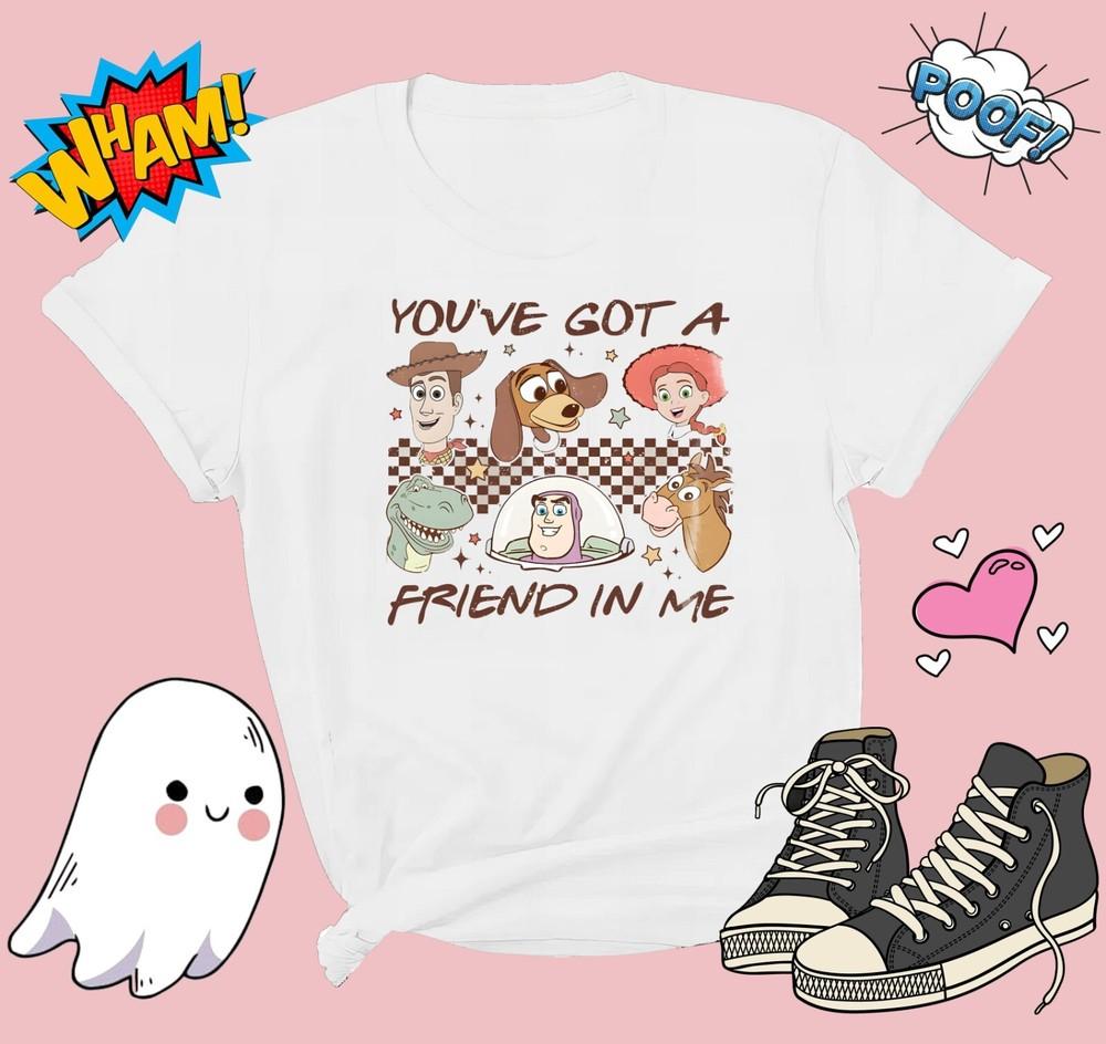 

Friend In Me Toy Story T-shirt T shirt Men Women Unisex Tshirt G803 XL