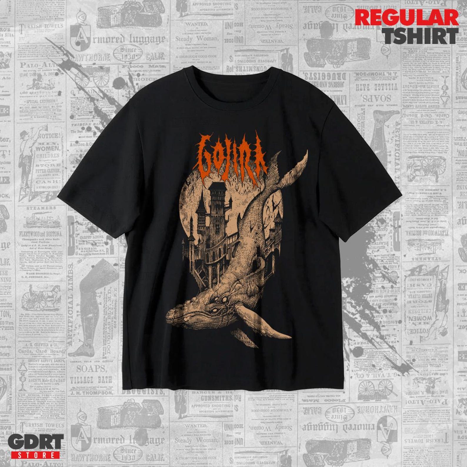 Gojira Band T shirt - From Mars To Sirius Albums - Unisex Heavy Shirt S