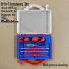 Multifunctional Insulated Screwdriver Set: Slotted, Phillips & Torx