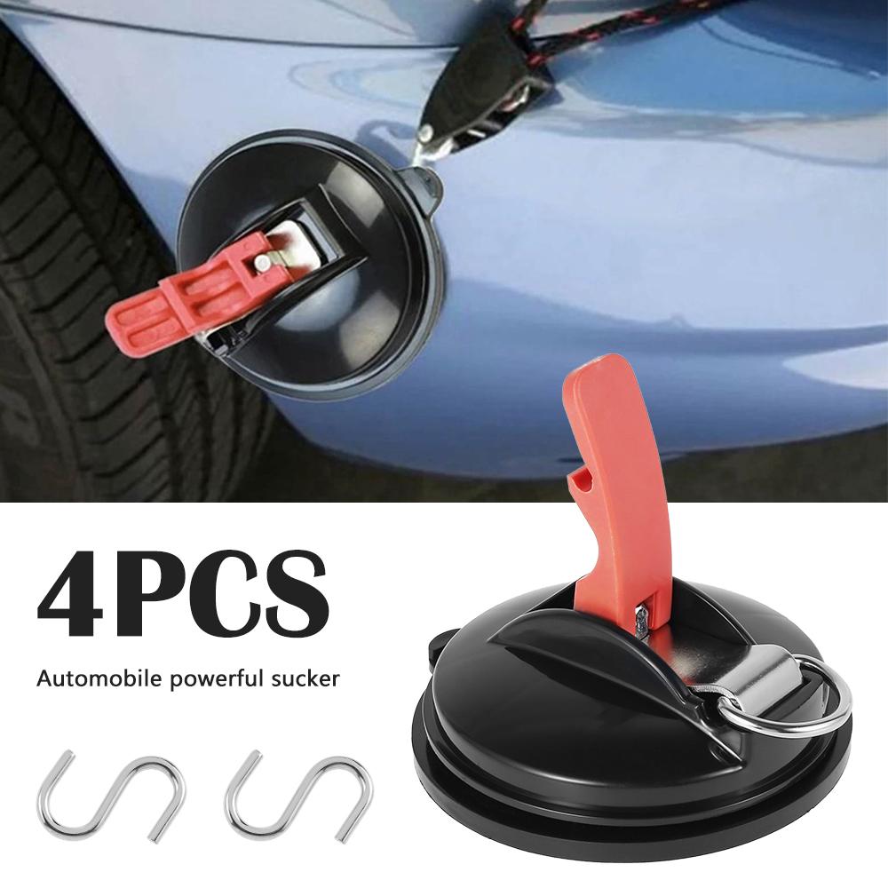 Vacuum Suction Cup Anchor with Fixed Hook Suction Cup Hook for Heavy-Duty Car Watch Strap Suitable for Car Bathroom