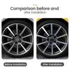 4pcs 56mm Car Wheel Stickers Center Hub Cap Emblem Badge Decal For BMW X1 X3 E39 E46 E30 E36 E87 E60 E90 F26 G02 E70 F15 E53 G05