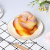 Pu Slow Rebound Food Play Squeeze Toy Simulation Tart Toast Cake Bear Model Fun Wet And Soft Feel Stress Relief Happy Fidget Toy