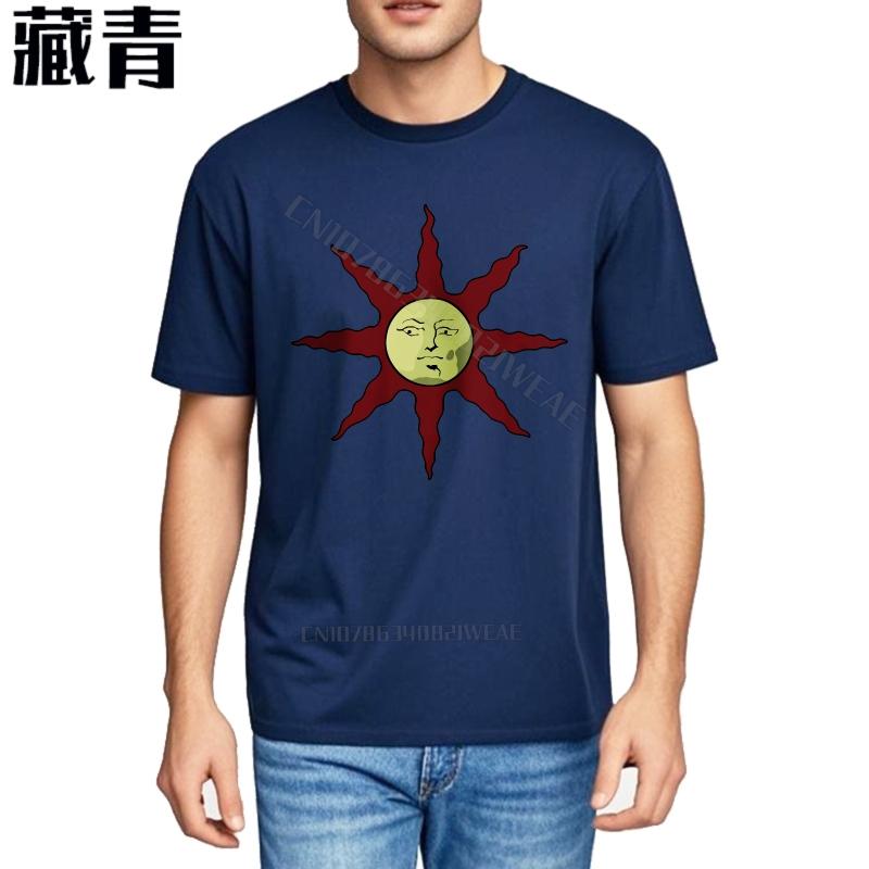 Tshirts For Unisex Fashion Classic Tshirt Red Sun With Face Design Workout Vintage Tshirt Cool Cheap Tshirt Casual