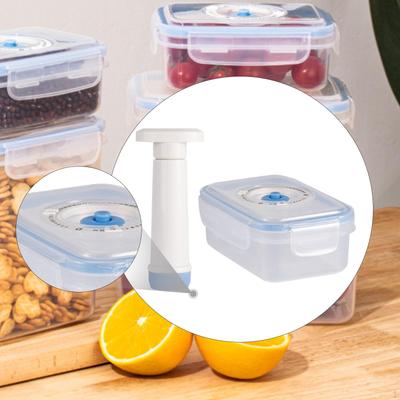 Recipient Alimentar Etanș cu Pompă de Vid pentru Orez și Salate