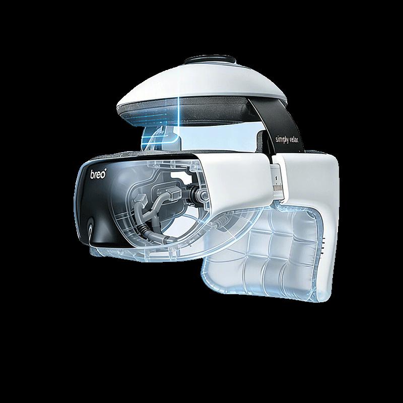 

Breo iDream 3S Head & Eye Massager Helmet CN plug (adapter included)
