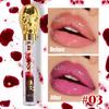 Vampire Lip Glaze Halloween Skull Mirror Moisturizing Lip Oil Lip Gloss Liquid Lipstick