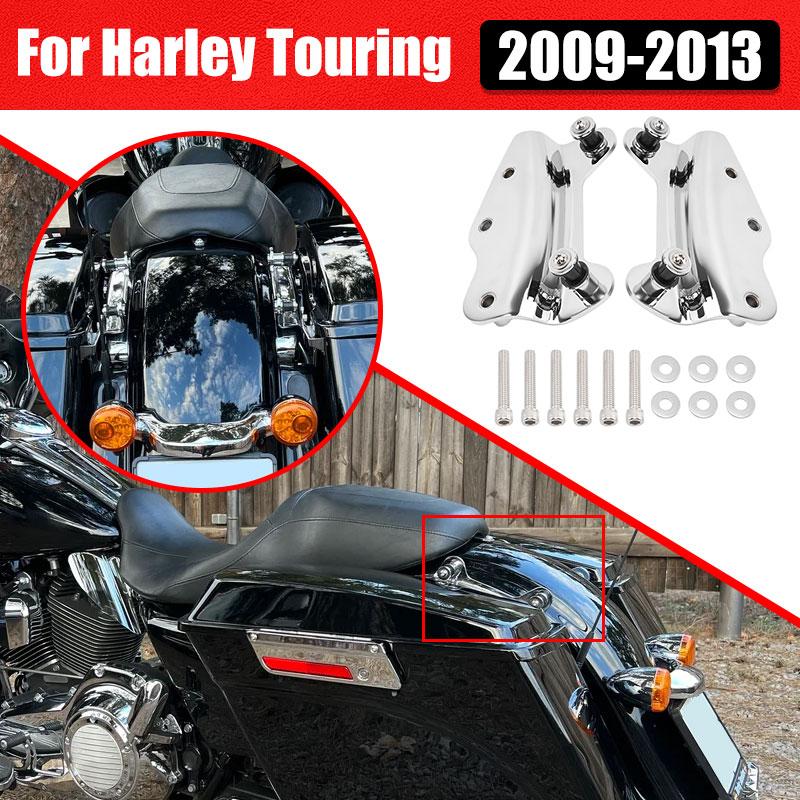 Motorcycle Chrome 4 Point Docking Hardware Kit For Harley Touring Road King Ultra Limited Road Glide Street Glide FLHT 2009-2013