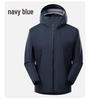 Unisex Outdoor Waterproof Windproof Jacket - Lightweight Hard Shell, Long Sleeve Mountaineering Outerwear