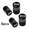 TQ012Car Wheel Tire Valve Caps Tyre Stem Covers Airdust Waterproof For Ford Focus 2 3 MK1 MK2 Fusion Escape Kuga Mondeo Accessories