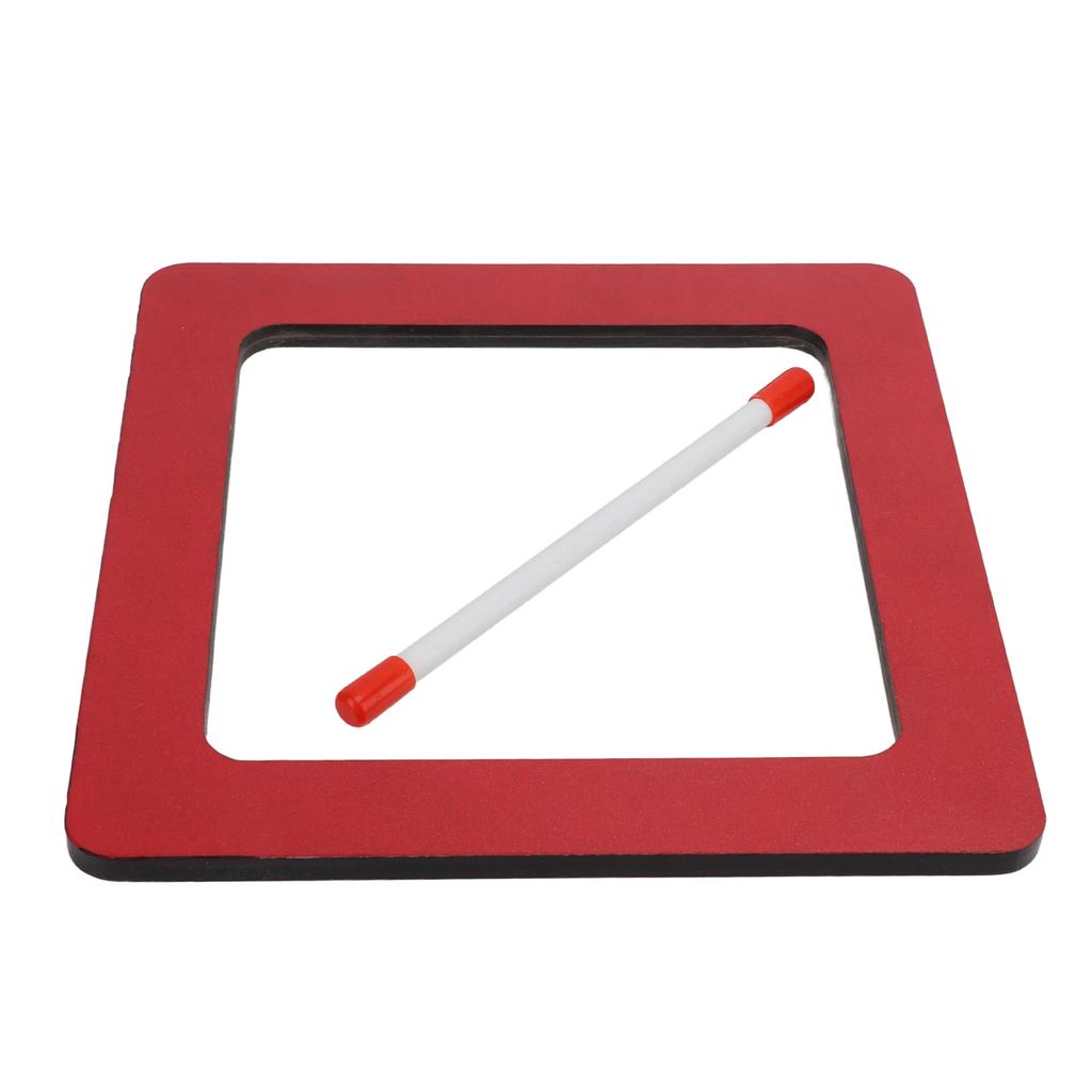 Red Children Enlightenment Percussion Instrument Tool Hand Drum Compressed Board Resin Skin Tools