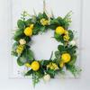 Wreath Cute Shape Handmade Home Decoration Pendant Hanging Wreath for Living Rooms Bedrooms