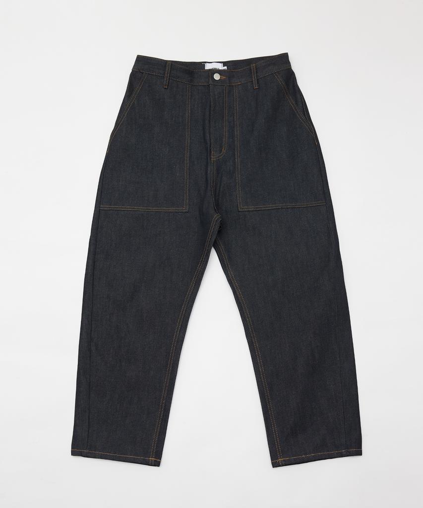 Konsenteu12 Porter Curved Pants Indigo