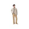 Levis Plain Simple Comfortable Lapel Loose Fit Long Sleeve Denim Jacket Men jackets White A5782-0028