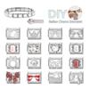 Y2K Zircon Cherry Bow Heart Butterfly Shiny Italian Charm Links Fit 9MM Bracelet Stainless Steel Jewelry DIY Making Jewelry