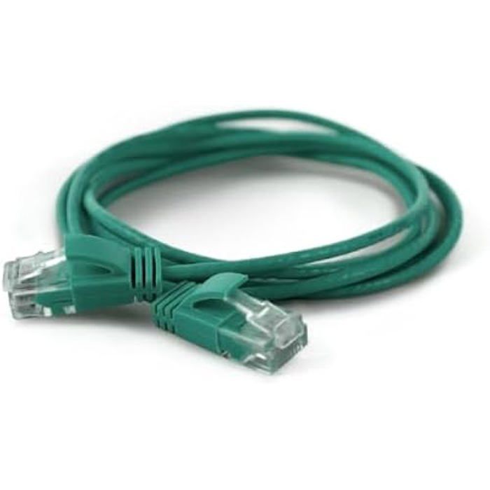 Câble Patch - WANTECWIRE - SE-7323 - Ultra Fin - 2 X RJ45 - Connecteurs Plaqués Or