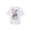 Nike Sports Lifestyle Series White T-Shirt with Cartoon Graphic on the Back Men