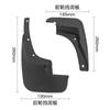 For 1997-2001Toyota Camry XV20 Mud Flaps Auto Splash Guard Mudguards MudFlaps Front Rear Fender Anti-splash Guards