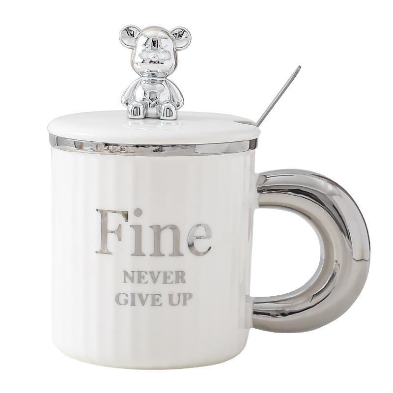 Creative Nordic Fashion Ceramic Mug Office Gift Coffee Cup Water Cup Couple Cup Couple Style