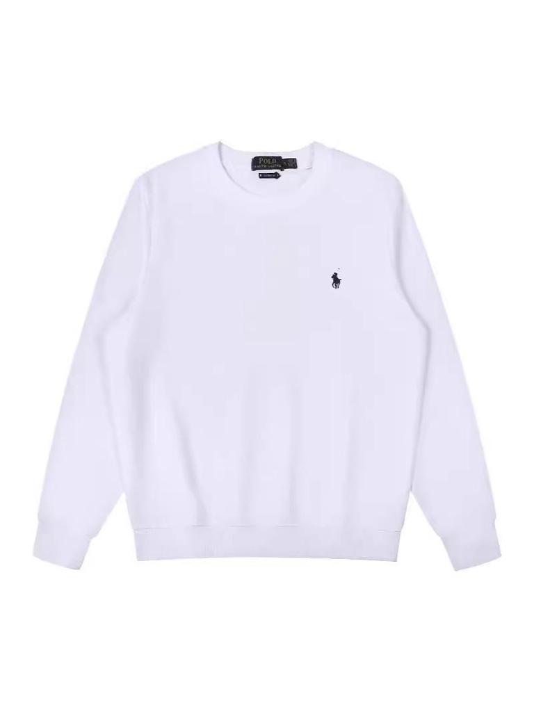 Unisex Casual Thin Spring/Autumn Round Neck Long Sleeve Hoodie with Small Horse Logo