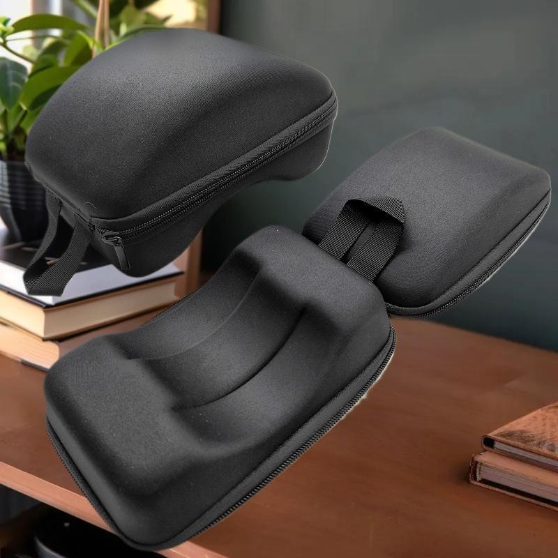 EVA Protective Case for Ski Goggles, 1Pcs Compact Storage Bag, Snowboard Eyewear Holder with Carabiner