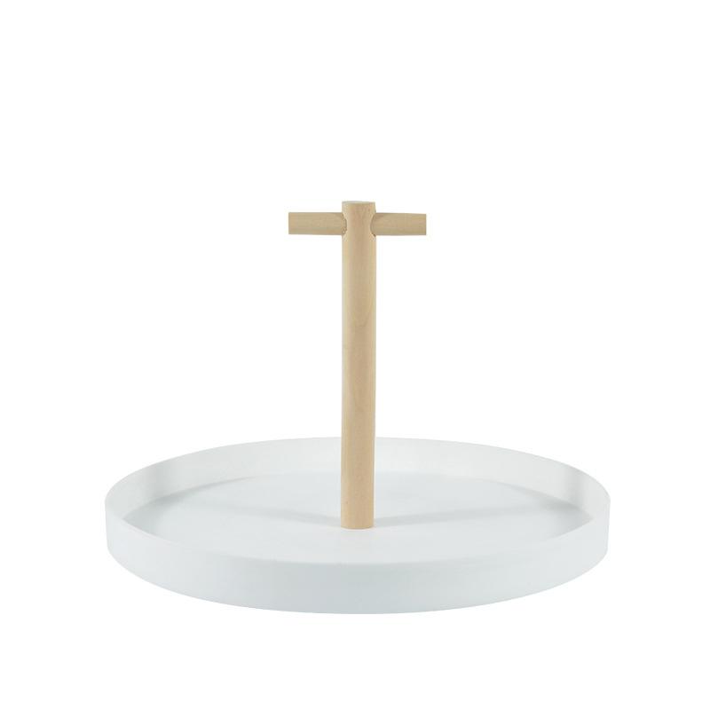 

Nodic Simple круглый поднос для хранения вещей спальня рабочий стол косметика ювелирные изделия органайзер для мелочей белый