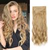 Damenperücke synthetisch Vierteiliges Set Clip-Haar Wasserwelle lockiges Haar Ersatz-Patch