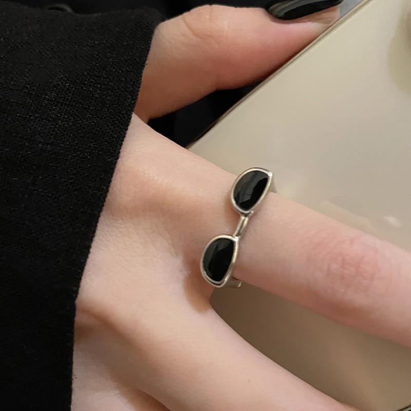 Quirky Glasses - Shaped Ring Set: Copper - Made, Playful & Stylish Finger Accessories