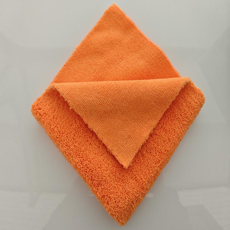 Lint-Free Absorbent Warp-Knitted Car Wash Towel for Waxing and Crystal Coating