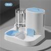 2 in 1 Automatic Gravity Cat Feeder Water Dispenser Spill-Proof Large Capacity One-Piece Design Pet Food Bowl Supplies 5