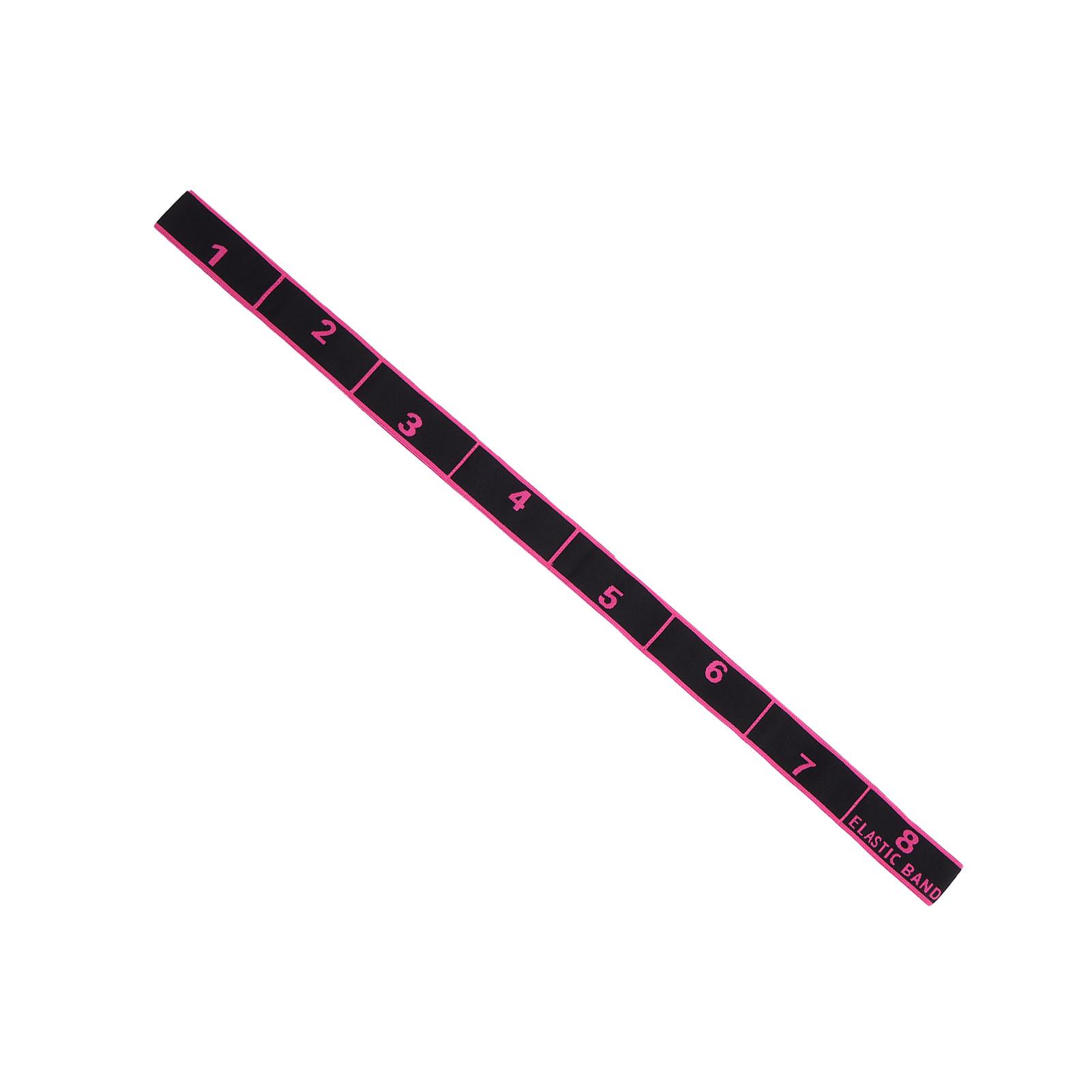 Resistance Band Yoga Latin Dance Pull Strap Belt Fitness Elastic Exercise Stretching BandRose Red Number