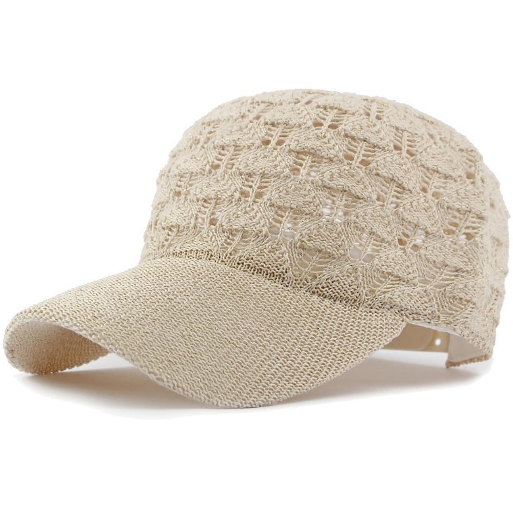 HT4369 Baseball Cap Female Breathable Spring Summer Sun Hat Stylish Adjustable Hip Hop Snapback Cap Men Women Mesh Baseball Hat