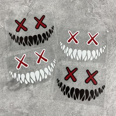 1pc Devil Smiling Face Car Stickers Waterproof for Body Windshield Window Trunk Vinyl Decals Fashion Decoration Auto Accessories