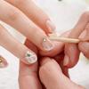 100PCS Cuticle Pusher Remover Nail Art Tools Beechwood Stick Sticks Rhinestones Picker Bead Pusher Manicure Pedicure Care
