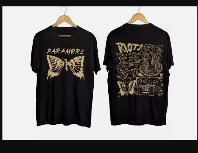 Paramore Album Lyrics T-shirt size S-5XL S