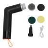 Cordless Cleaning Brush Scrubber IPX7 Water Proof Automatic Bathroom Brush Cleaner with 4