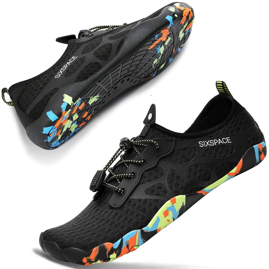 SIXSPACE Marine Water Aqua Beach Yoga Swim Size Shoes, Shoes, Shoes, Shoes, Shoes, Amphibious, Lightweight, Breathable, Unisex, Shoes, Sneakers,